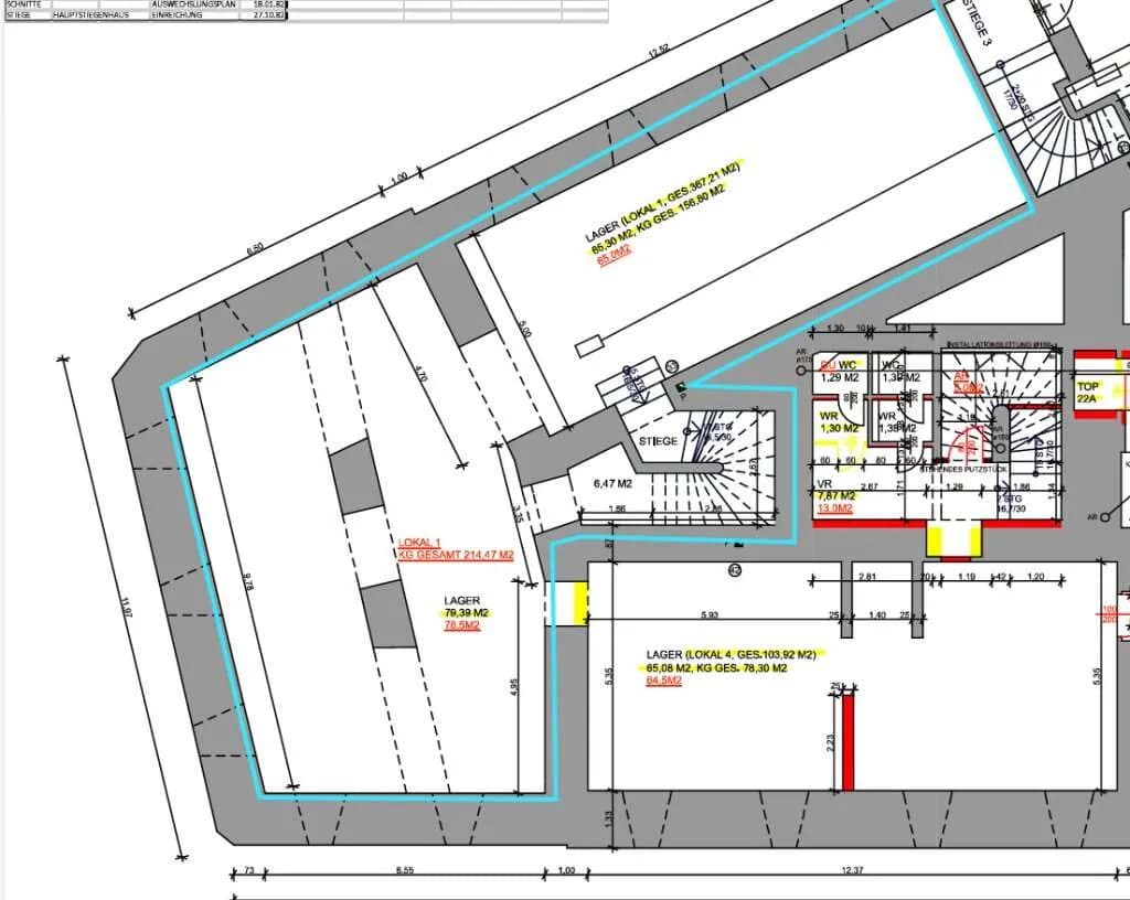 3-Zimmer-Gewerbeimmobilie mieten in Wien – 413 m², € 13.293 – Bild 38 von 38