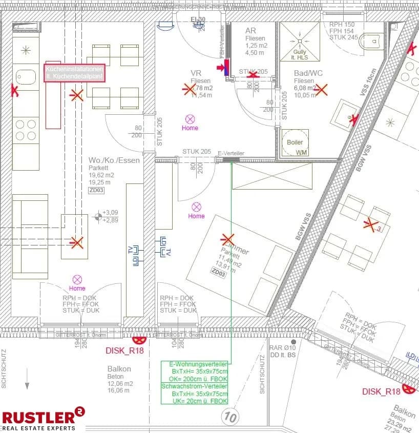 2-Zimmer-Wohnung kaufen in Graz – 45,22 m², € 189.000 – Bild 9 von 10