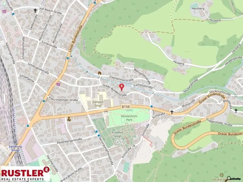 5-Zimmer-Gewerbeimmobilie mieten in Salzburg Stadt – 159 m², € 2.050 – Bild 8 von 9