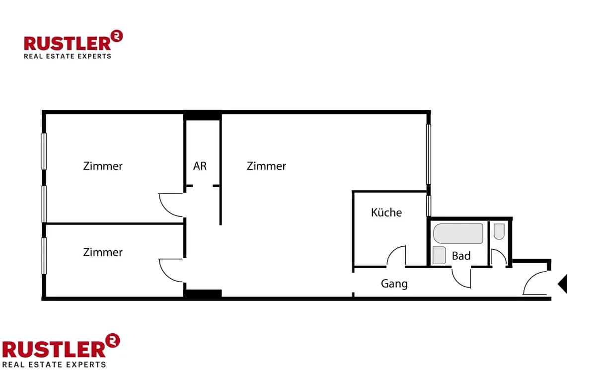 3-Zimmer-Wohnung kaufen in Wien – 105 m², € 649.000
