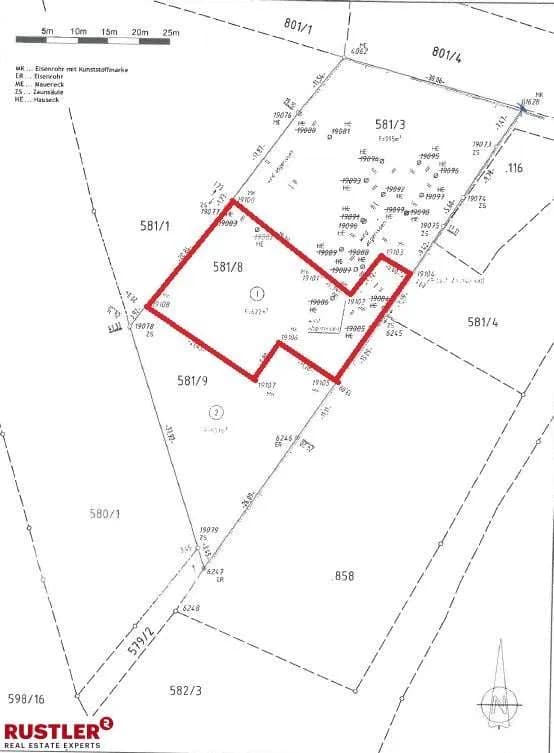 Grundstück kaufen in Graz-Umgebung – 622 m², € 150.000 – Bild 2 von 4