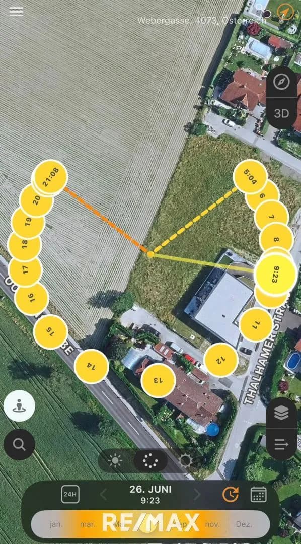 Grundstück kaufen in Linz Land – 893 m², € 375.000 – Bild 5 von 5