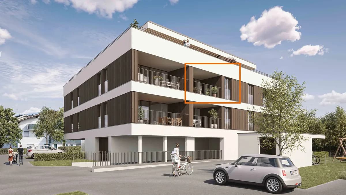 2-Zimmer-Wohnung kaufen in Feldkirch – 57,1 m², € 383.000 – Bild 2 von 9
