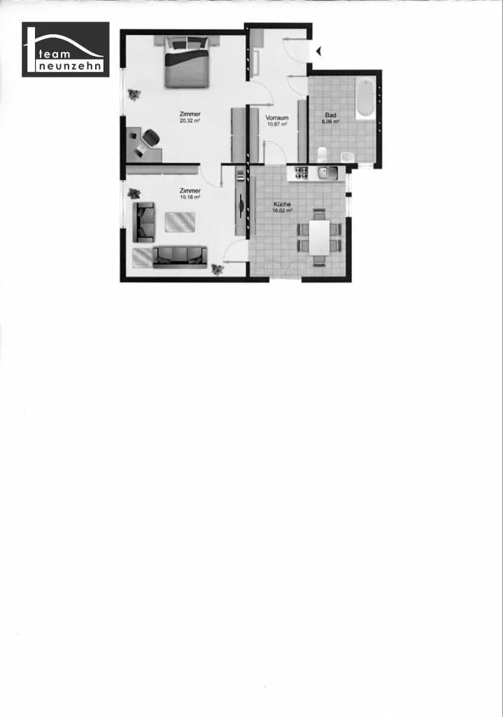 2-Zimmer-Wohnung mieten in Eisenstadt – 72,25 m², € 825 – Bild 9 von 9