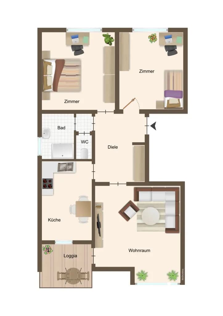 3-Zimmer-Wohnung kaufen in Innsbruck – 80 m², € 425.000 – Bild 9 von 11