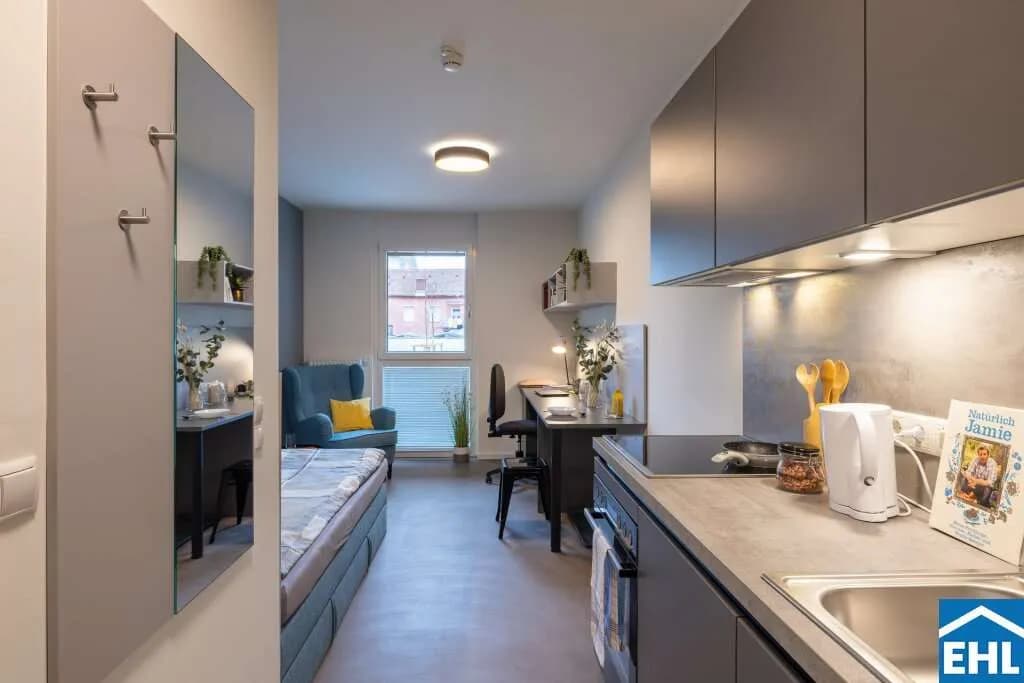 1-Zimmer-Wohnung mieten in Graz – 18 m², € 640 – Bild 2 von 17