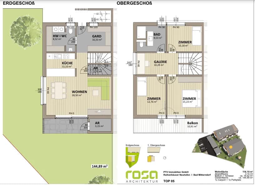 4-Zimmer-Haus kaufen in Liezen – 111,28 m², € 469.326 – Bild 3 von 11