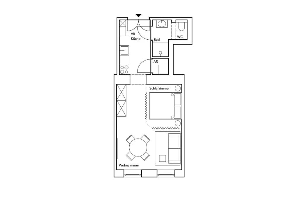 1-Zimmer-Wohnung kaufen in Wien – 33,3 m², € 188.000 – Bild 12 von 12