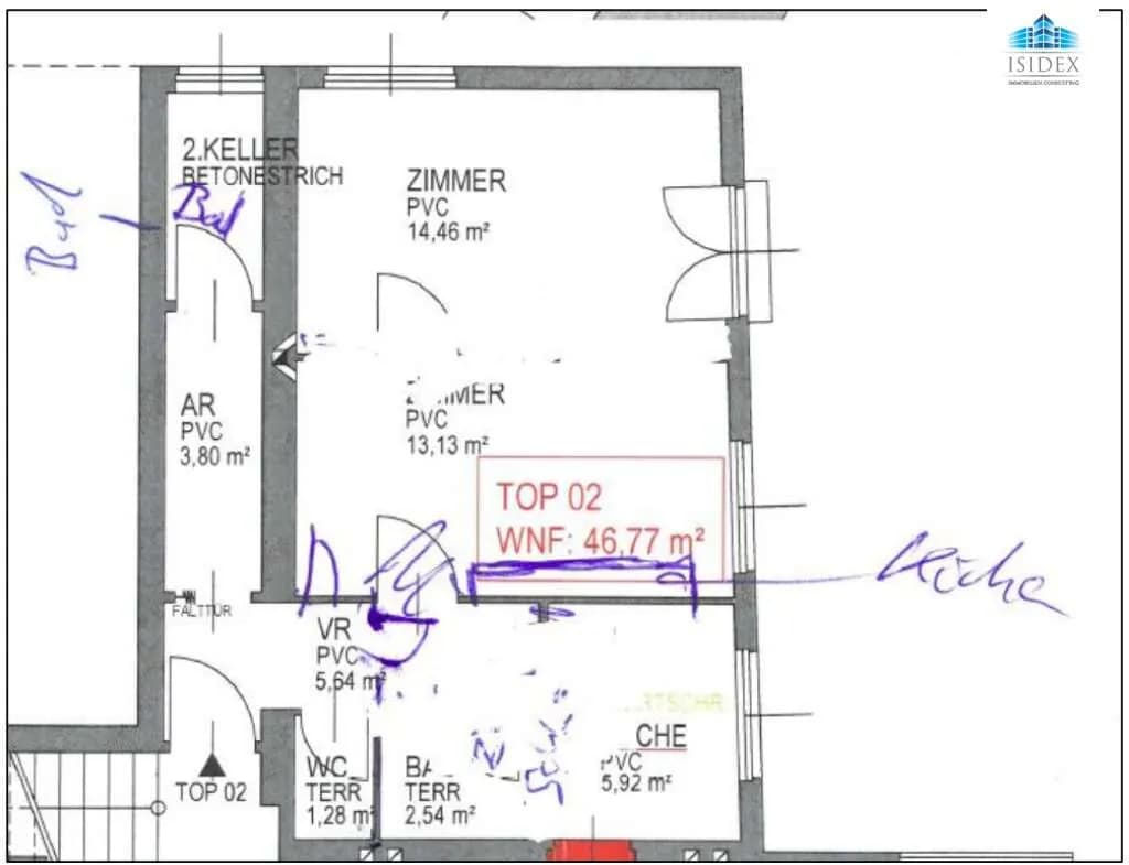 2-Zimmer-Wohnung kaufen in Wien – 46,77 m², € 194.000 – Bild 11 von 11