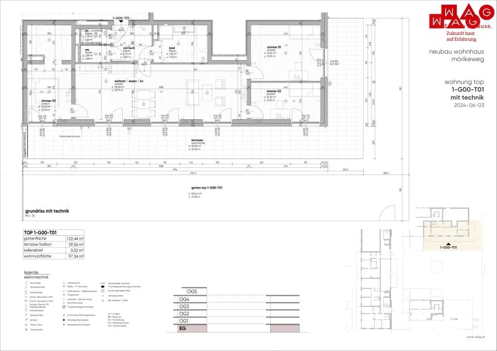 4-Zimmer-Wohnung kaufen in Linz – 97,34 m², € 558.950 – Bild 20 von 20