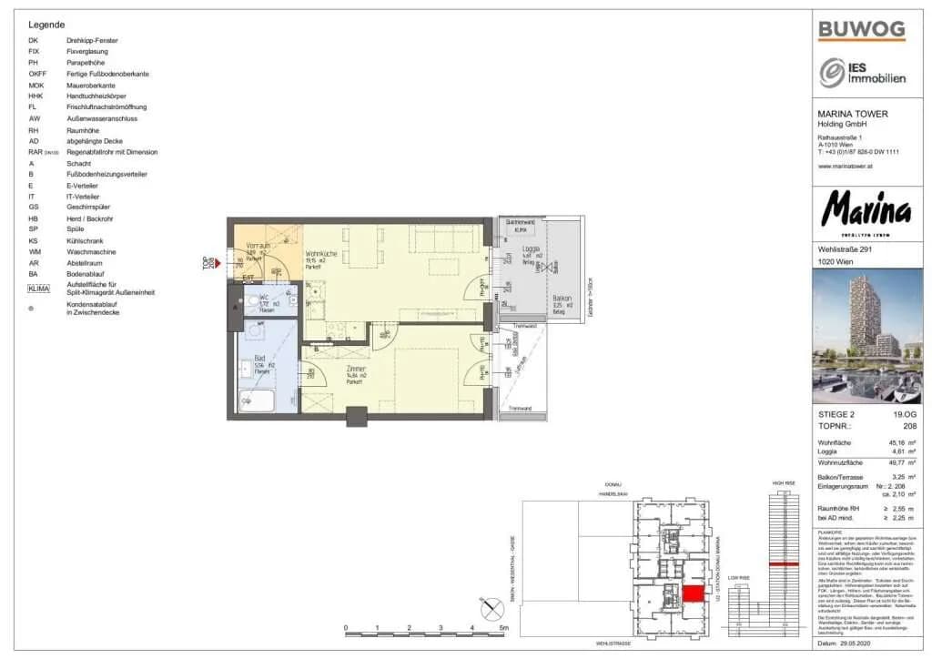 2-Zimmer-Wohnung kaufen in Wien – 45,16 m², € 505.696 – Bild 51 von 52