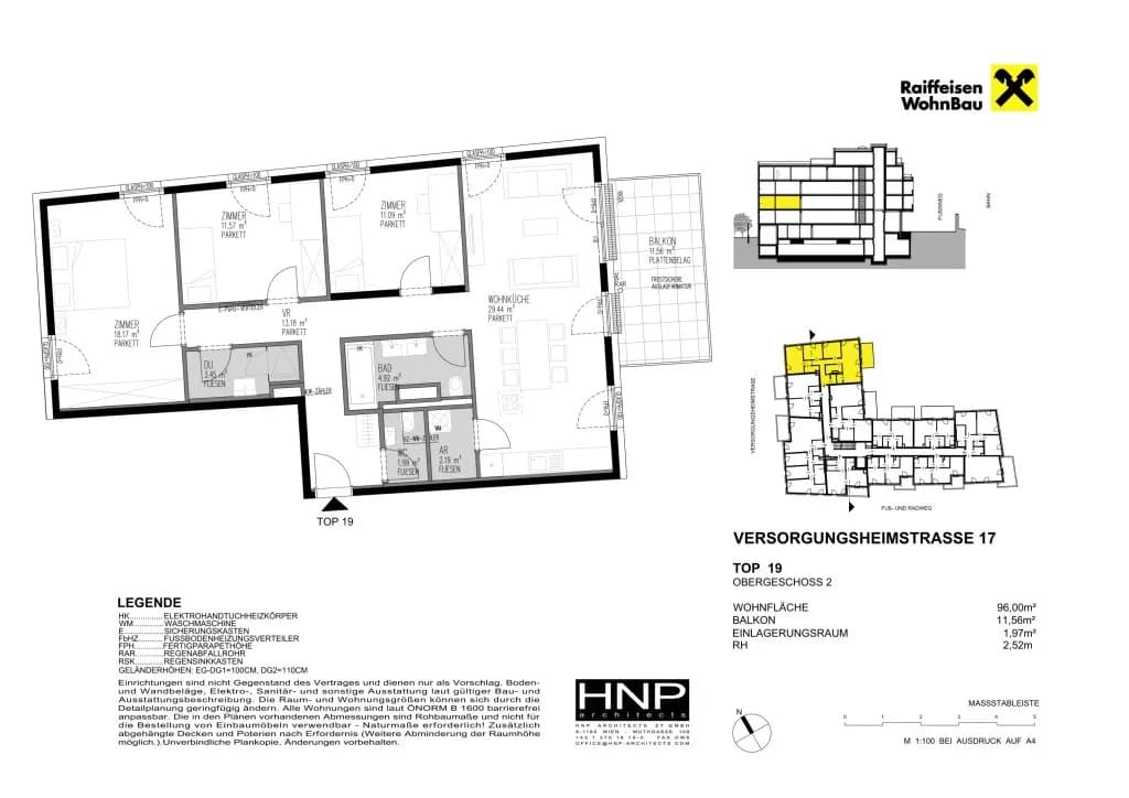 4-Zimmer-Wohnung kaufen in Wien – 95,99 m², € 783.000 – Bild 21 von 21