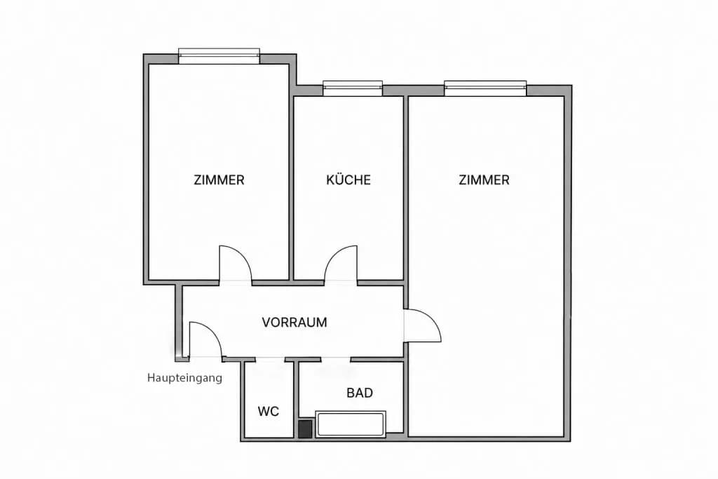 2-Zimmer-Wohnung kaufen in Wien – 57 m², € 298.900 – Bild 15 von 15