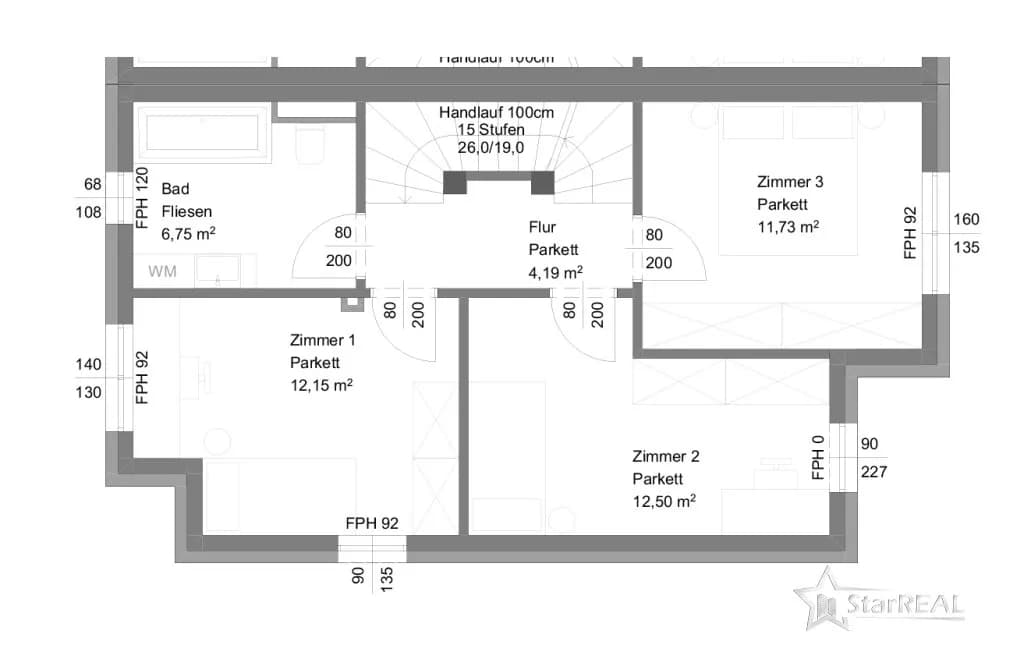 5-Zimmer-Haus kaufen in Wien – 117,74 m², € 598.000 – Bild 36 von 40