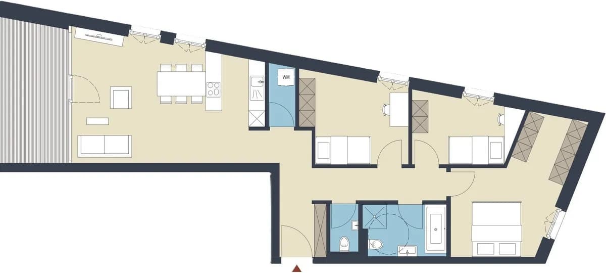 4-Zimmer-Wohnung kaufen in Feldkirch – 93,3 m², € 623.000 – Bild 3 von 8