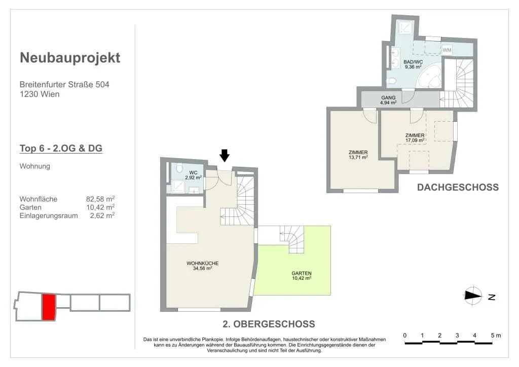 3-Zimmer-Wohnung kaufen in Wien – 83,62 m², € 469.000 – Bild 7 von 7