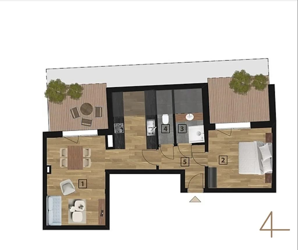 2-Zimmer-Wohnung kaufen in Wien – 57,34 m², € 340.000 – Bild 10 von 10