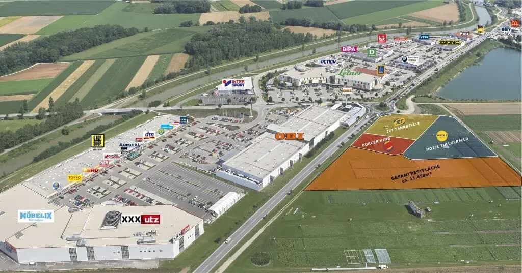 Immobilie mieten in Tulln – 11 450 m², € 13.740