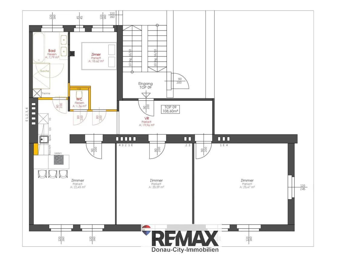 4-Zimmer-Wohnung kaufen in Wien – 109 m², € 570.000 – Bild 16 von 17