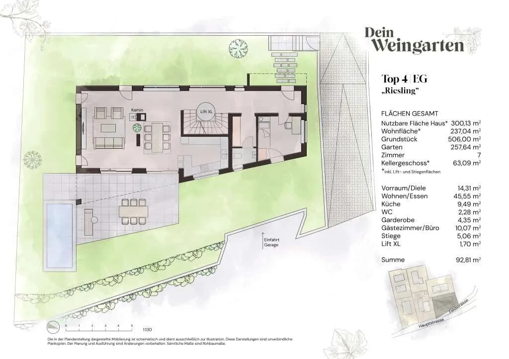 7-Zimmer-Immobilie kaufen in Tulln – 237 m², € 2.385.000 – Bild 13 von 20