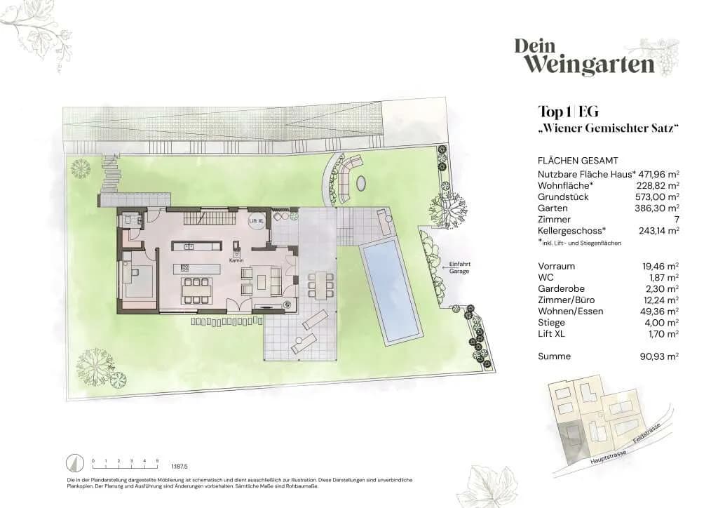 7-Zimmer-Immobilie kaufen in Tulln – 229 m², € 2.595.000 – Bild 9 von 17