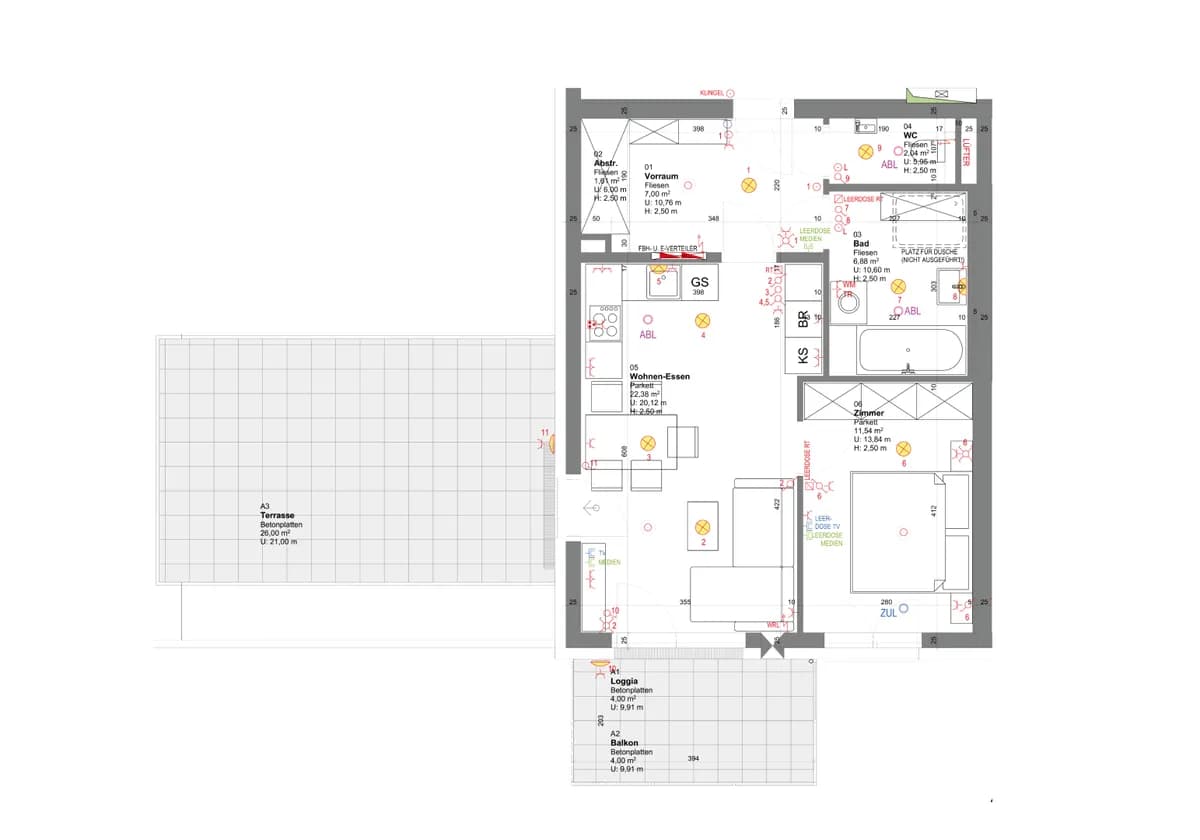 2-Zimmer-Wohnung kaufen in Schärding – 55,45 m², € 220.254 – Bild 13 von 23