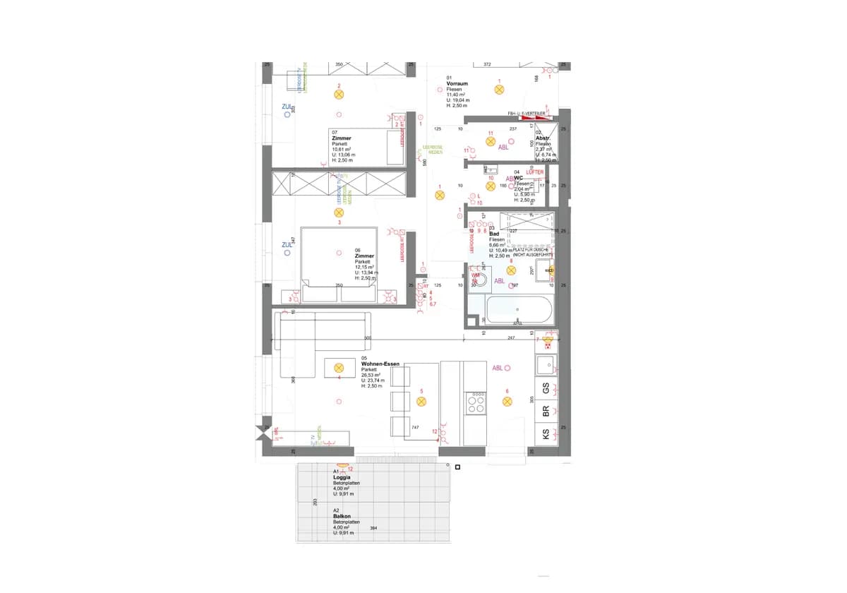 3-Zimmer-Wohnung kaufen in Schärding – 75,76 m², € 278.989 – Bild 15 von 24