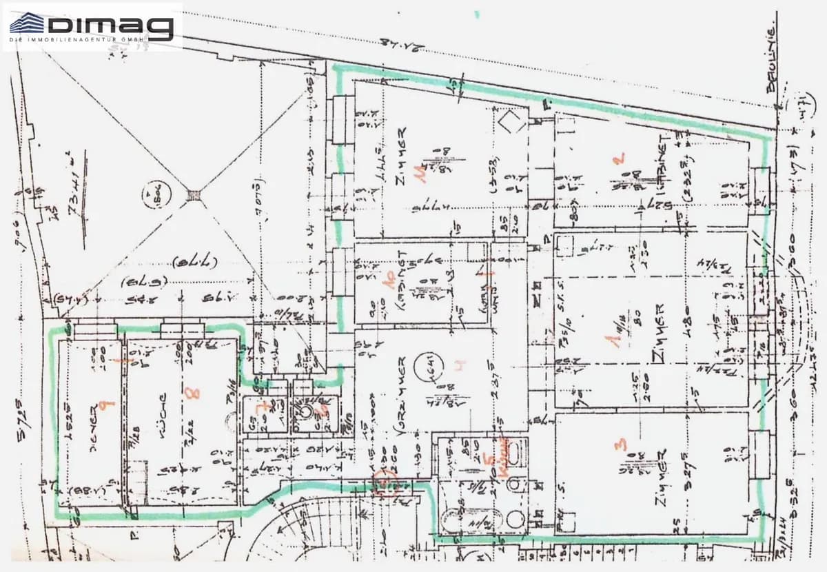6-Zimmer-Gewerbeimmobilie mieten in Wien – 225 m², € 1.875 – Bild 8 von 10