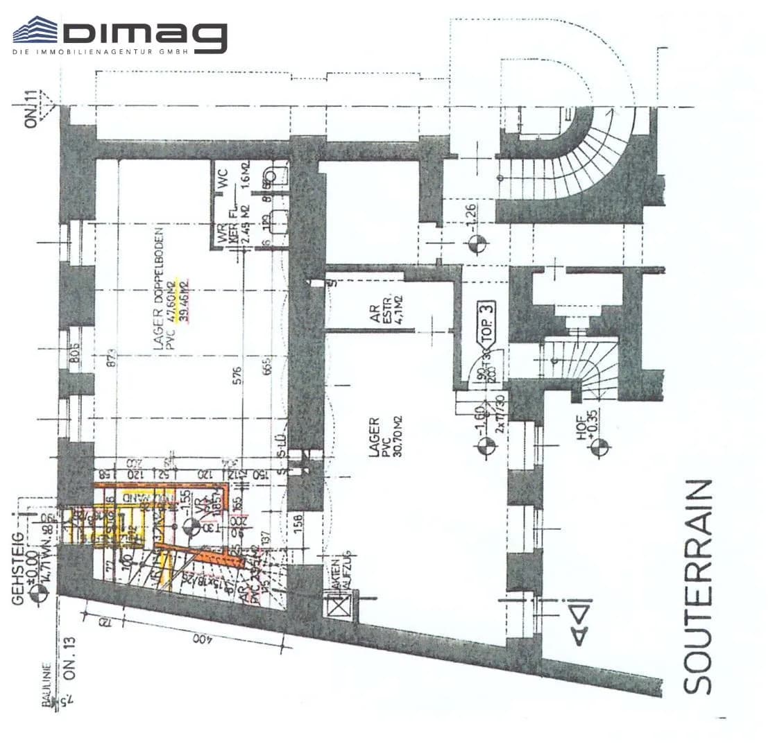 6-Zimmer-Gewerbeimmobilie mieten in Wien – 225 m², € 1.875 – Bild 10 von 10