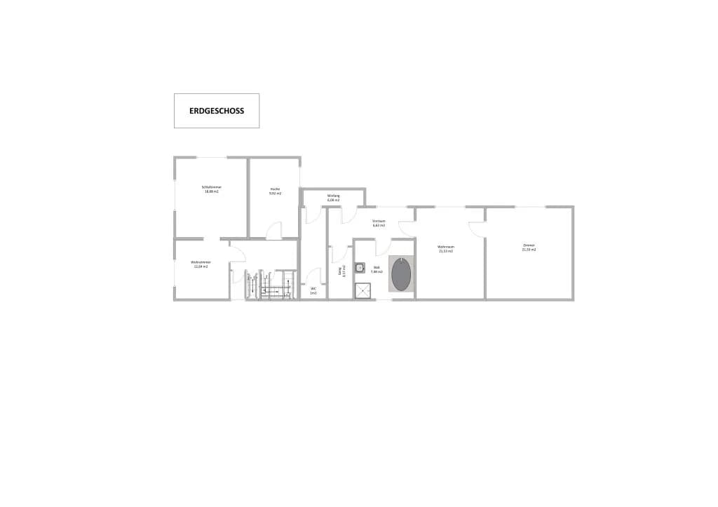 5-Zimmer-Haus kaufen in Wien – 140 m², € 500.000 – Bild 6 von 8