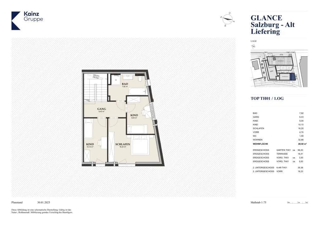 4-Zimmer-Immobilie kaufen in Salzburg Stadt – 88,9 m², € 799.000 – Bild 12 von 12