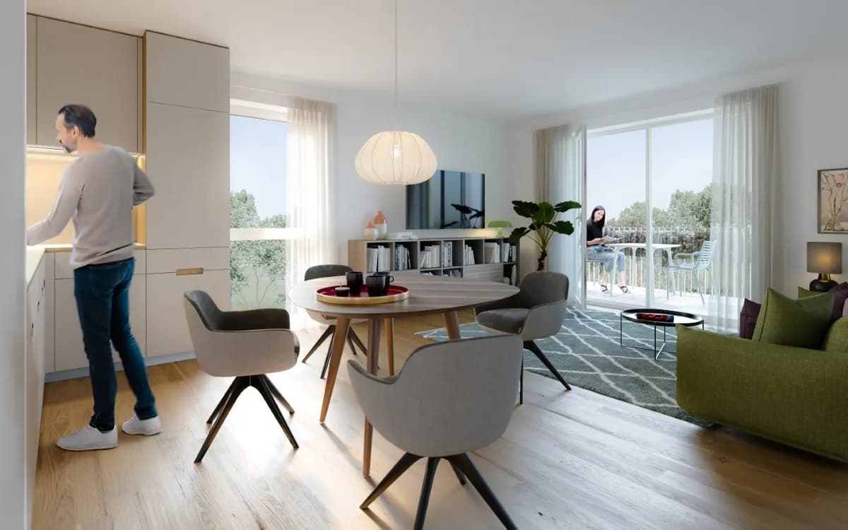 3-Zimmer-Wohnung mieten in Wien – 96,94 m², € 1.703