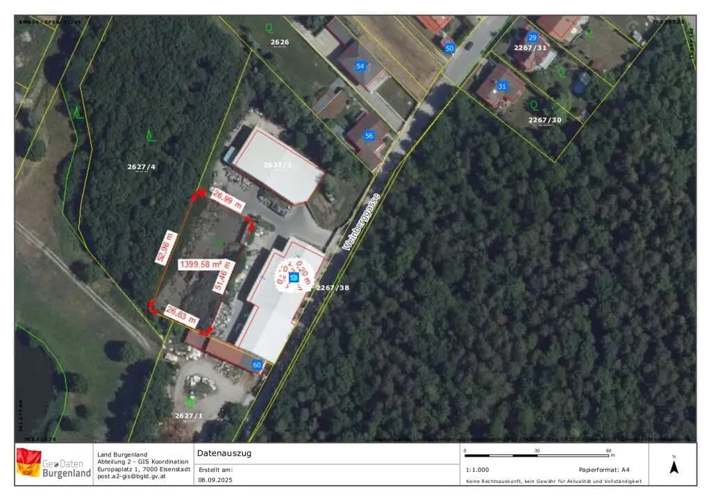 Immobilie mieten in Eisenstadt - Umgebung – 1 400 m², € 1.960 – Bild 3 von 3