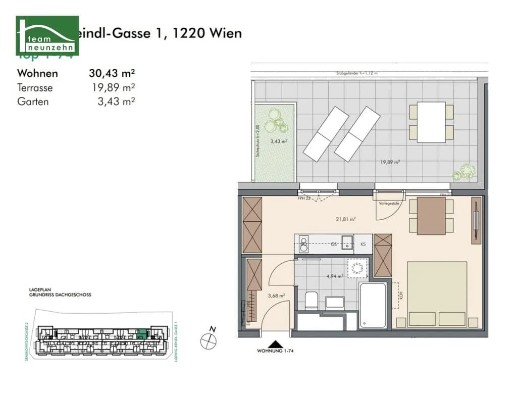 Immobilie kaufen in Wien – 30,84 m², € 240.000 – Bild 20 von 20