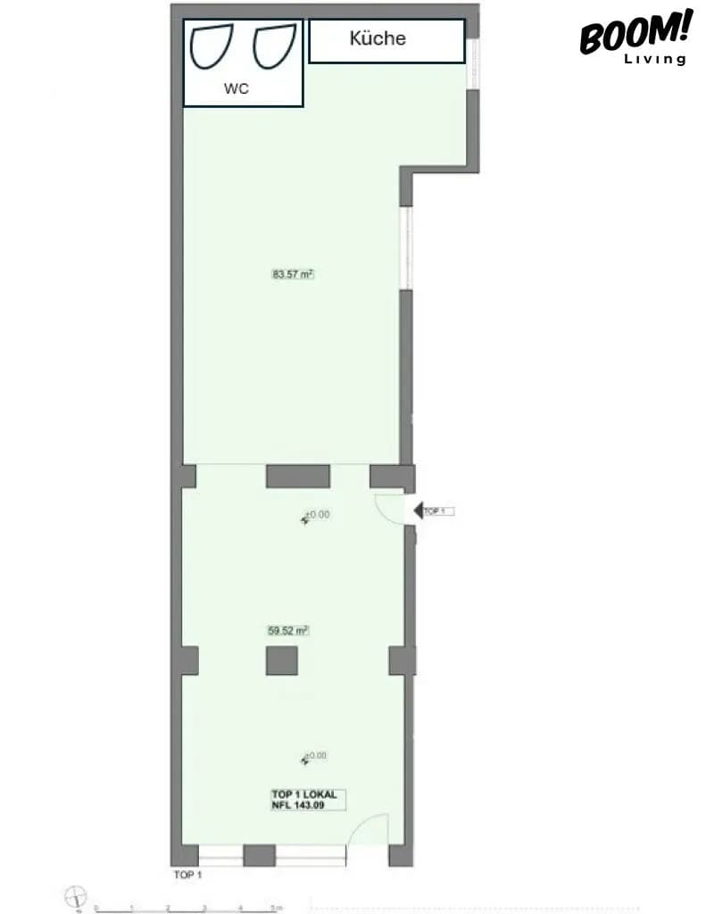 4-Zimmer-Gewerbeimmobilie mieten in Wien – 143 m², € 5.221 – Bild 13 von 13