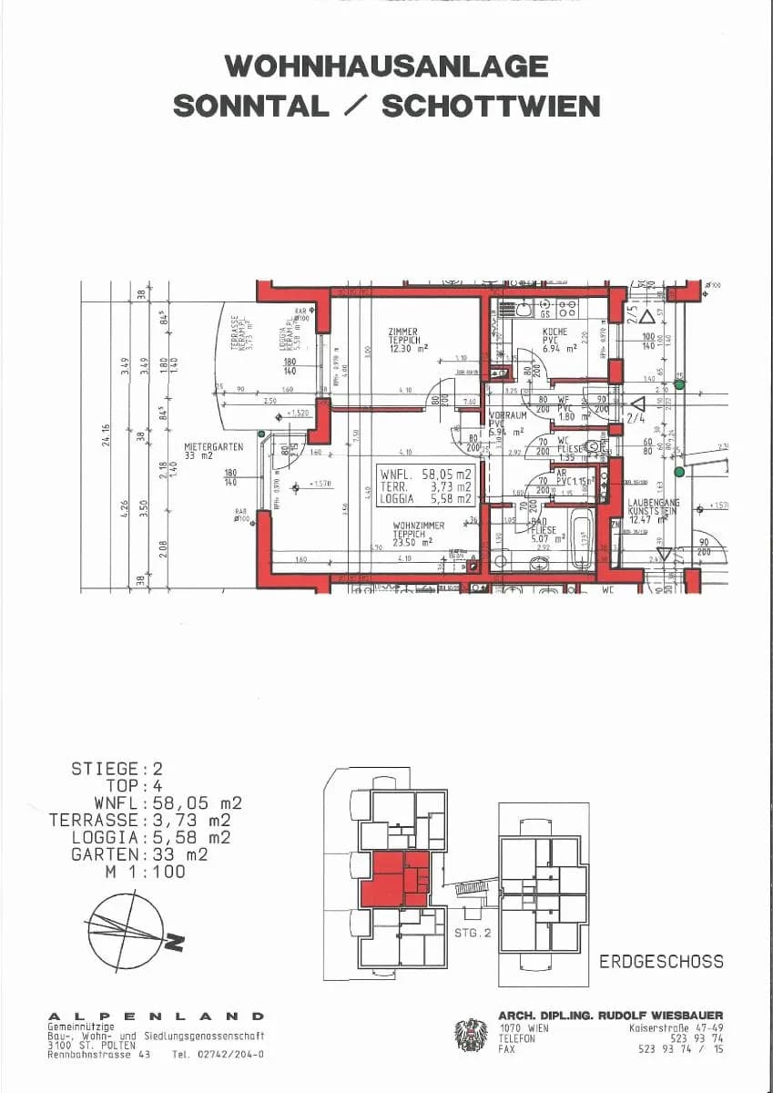 2-Zimmer-Wohnung mieten in Neunkirchen – 58,05 m², € 669 – Bild 7 von 7