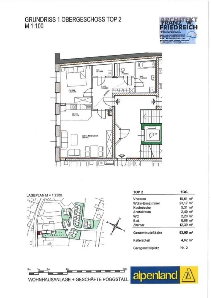 2-Zimmer-Wohnung mieten in Melk – 62,31 m², € 679 – Bild 13 von 13