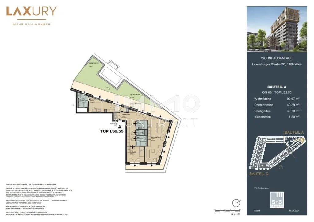 3-Zimmer-Wohnung kaufen in Wien – 90,67 m², € 950.000 – Bild 23 von 23