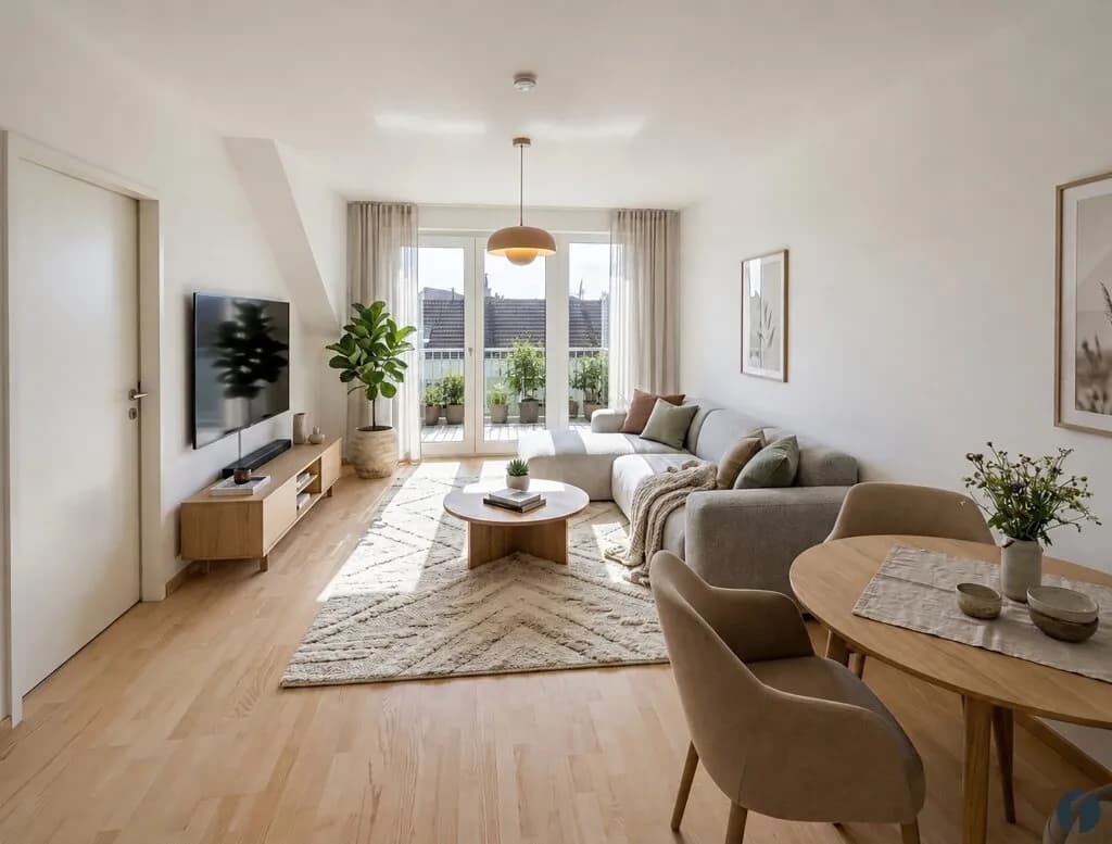 2-Zimmer-Wohnung mieten in Tulln – 54 m², € 900