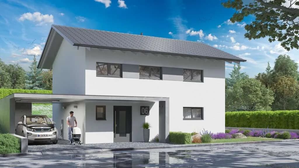 4-Zimmer-Haus kaufen in Rohrbach – 107 m², € 318.920 – Bild 2 von 6
