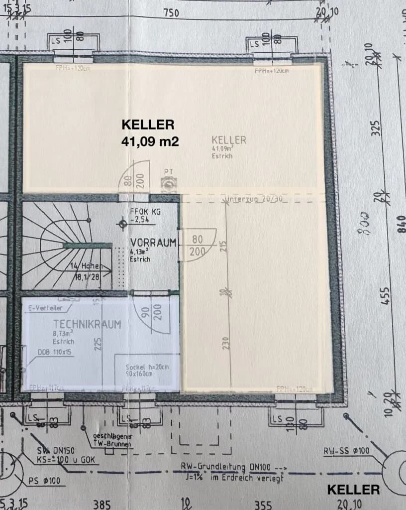 4-Zimmer-Haus kaufen in Baden – 108,37 m², € 520.000 – Bild 30 von 31
