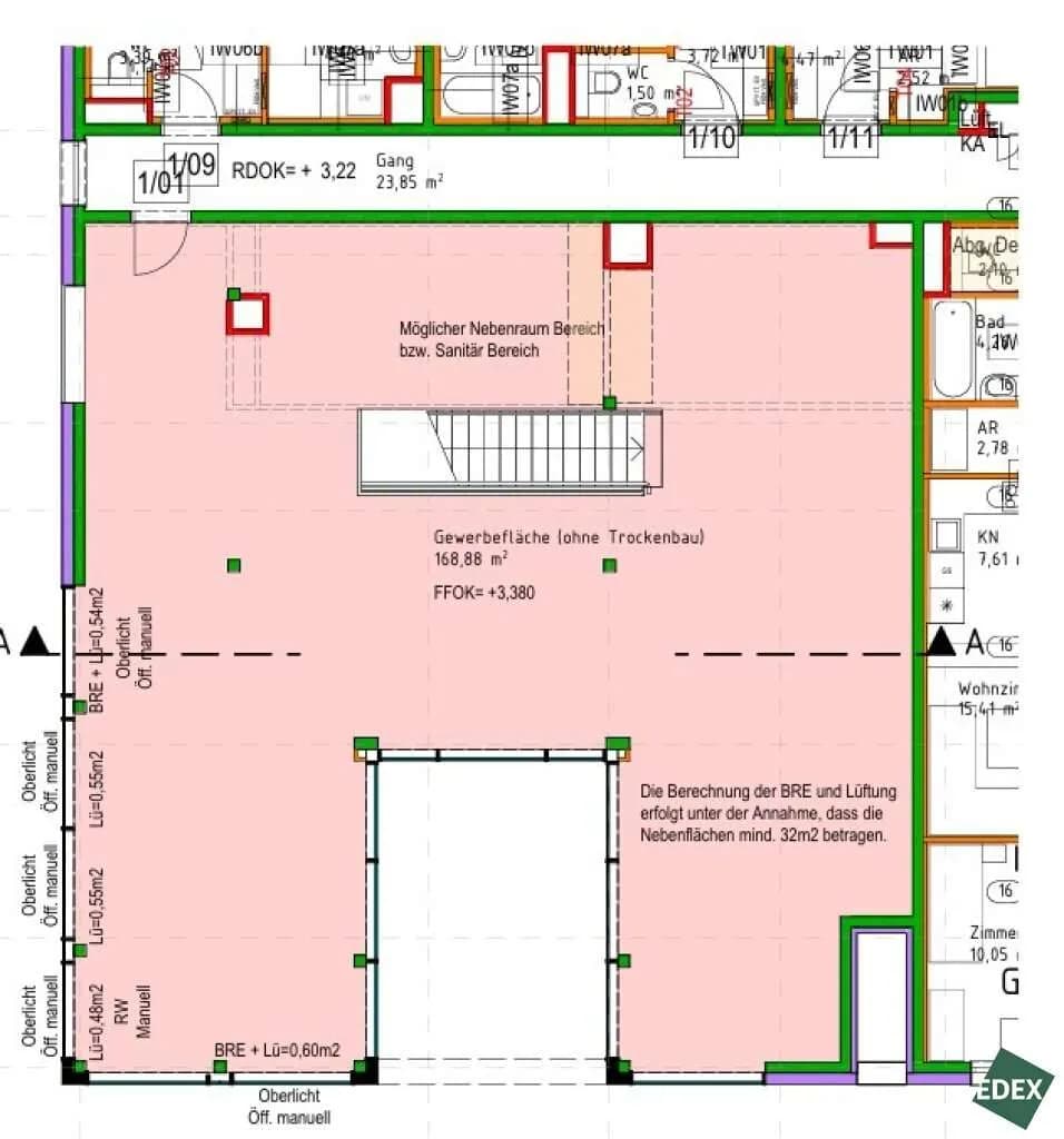 Gewerbeimmobilie mieten in Wien – 169 m², € 2.246 – Bild 11 von 12