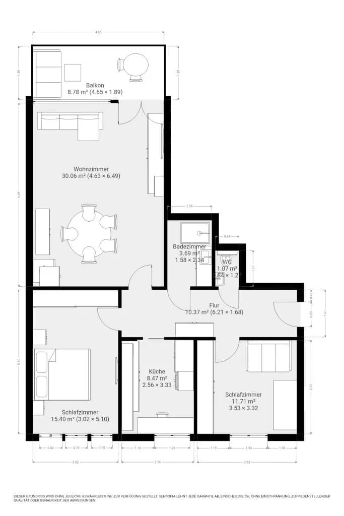 Wohnung kaufen in Graz – 83,06 m², € 370.000 – Bild 16 von 16