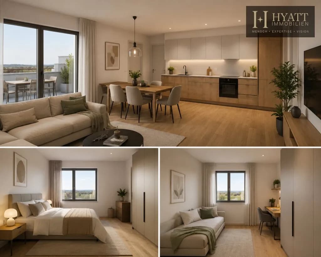 3-Zimmer-Wohnung mieten in Wien – 67,88 m², € 1.900