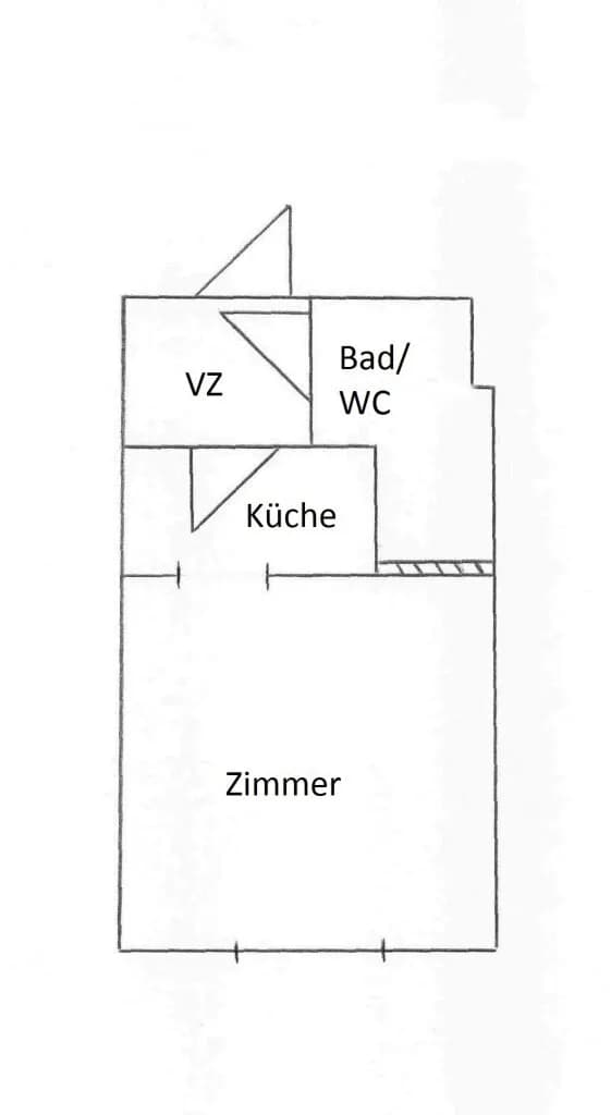 1-Zimmer-Wohnung mieten in Wien – 23 m², € 563 – Bild 8 von 8
