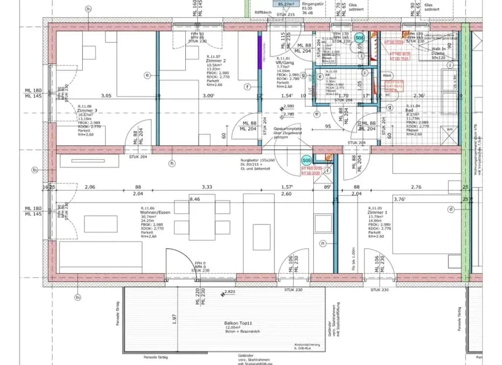 4-Zimmer-Wohnung kaufen in Graz – 85 m², € 415.000 – Bild 9 von 9