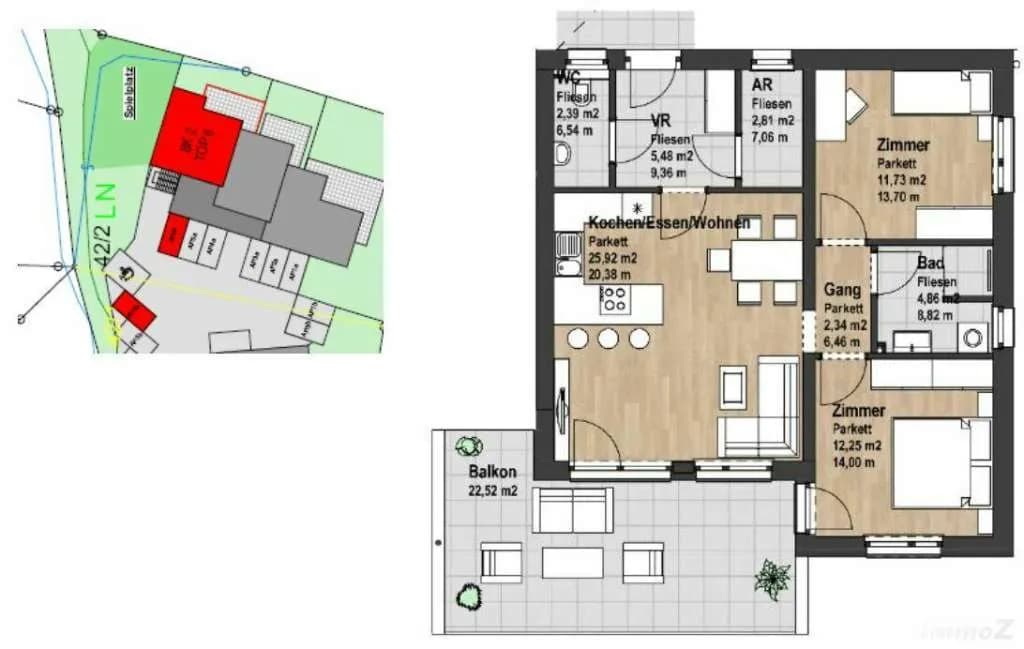 3-Zimmer-Wohnung kaufen in Graz-Umgebung – 76 m², € 330.355 – Bild 7 von 11
