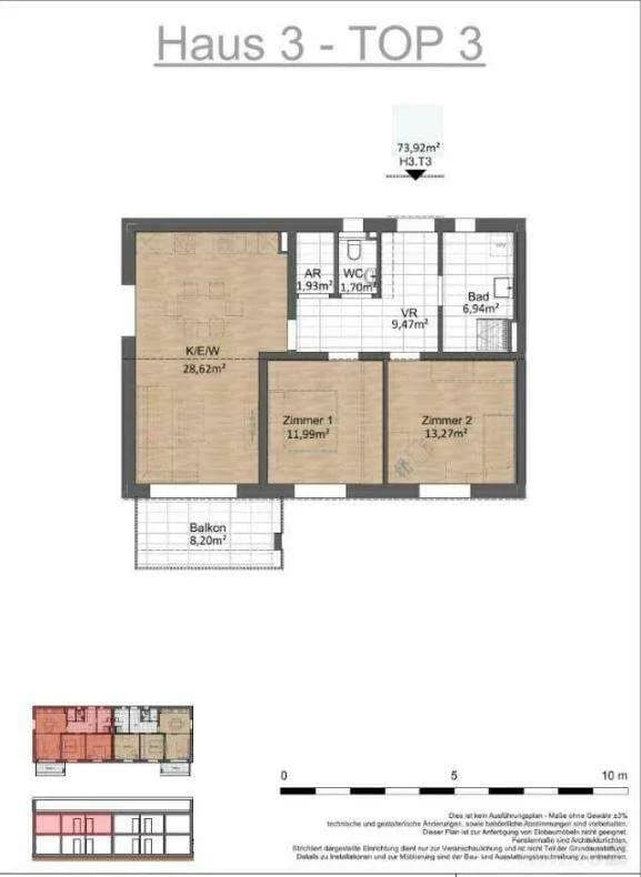 3-Zimmer-Wohnung kaufen in Graz-Umgebung – 76 m², € 252.252 – Bild 5 von 5