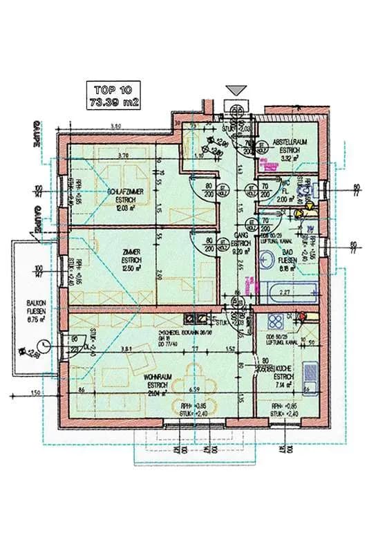 Wohnung mieten in Gmünd – 73,39 m², € 801 – Bild 4 von 13