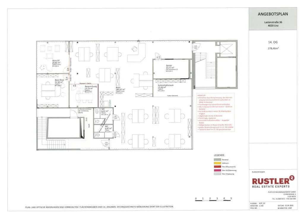 Gewerbeimmobilie mieten in Linz – 274 m², € 3.538 – Bild 13 von 13